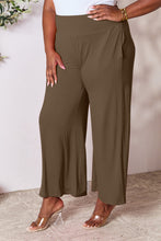 Load image into Gallery viewer, Double Take Full Size Smocked Wide Waistband Wide Leg Pants
