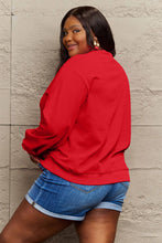 Load image into Gallery viewer, Simply Love Full Size HAVE YOURSELF A MERRY LITTLE CHRISTMAS Round Neck Sweatshirt
