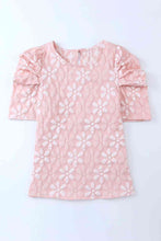 Load image into Gallery viewer, Puff Sleeve Round Neck Blouse
