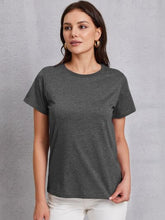Load image into Gallery viewer, Round Neck Short Sleeve T-Shirt
