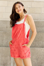 Load image into Gallery viewer, Davi &amp; Dani Playful Mindset Full Size Crochet Romper
