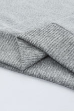 Load image into Gallery viewer, Cutout Ribbed Trim Drawstring Hoodie
