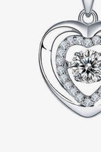 Load image into Gallery viewer, Moissanite Heart Pendant Necklace
