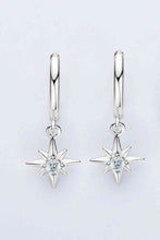 Load image into Gallery viewer, Moissanite Star Drop Earrings
