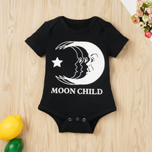 Load image into Gallery viewer, MOON CHILD Graphic Round Neck Bodysuit
