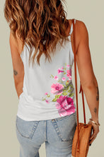 Load image into Gallery viewer, Floral Scalloped Lace Detail Cami
