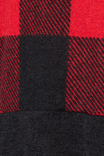 Load image into Gallery viewer, Heimish Full Size Plaid Open Front Cardigan

