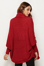 Load image into Gallery viewer, Open Front Dolman Sleeve Longline Cardigan
