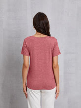 Load image into Gallery viewer, LOVE V-Neck Short Sleeve T-Shirt
