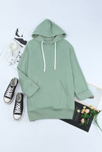 Load image into Gallery viewer, Side Slit Raglan Sleeve Hoodie
