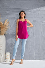 Load image into Gallery viewer, Full Size Spaghetti Strap V-Neck Flowy Tunic Cami
