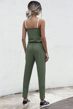 Load image into Gallery viewer, Contrast binding Cami Jumpsuit
