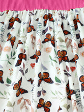 Load image into Gallery viewer, Butterfly Print Bow Detail Dress
