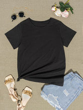 Load image into Gallery viewer, Round Neck Short Sleeve T-Shirt
