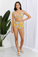 Load image into Gallery viewer, Marina West Swim Take A Dip Twist High-Rise Bikini in Mustard
