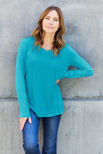 Load image into Gallery viewer, Basic Bae Full Size V-Neck Long Sleeve Top
