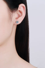 Load image into Gallery viewer, Grateful For You Moissanite Stud Earrings

