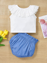 Load image into Gallery viewer, Round Neck Tank and Bloomers Set
