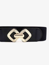 Load image into Gallery viewer, Geometric Buckle Elastic Wide Belt
