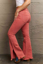 Load image into Gallery viewer, RISEN Bailey Full Size High Waist Side Slit Flare Jeans
