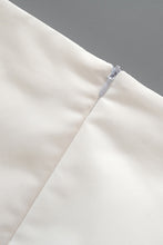 Load image into Gallery viewer, High Waist Buckle Detail Zip-Back Skirt with Pocket
