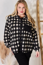 Load image into Gallery viewer, Hailey &amp; Co Full Size Plaid Button Up Jacket
