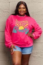 Load image into Gallery viewer, Simply Love Simply Love Full Size YOSEMITE Graphic Sweatshirt
