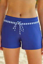 Load image into Gallery viewer, Full Size Run Contrast Drawstring Swim Bottoms
