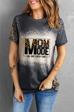Load image into Gallery viewer, Graphic Leopard Round Neck Tee Shirt
