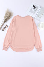 Load image into Gallery viewer, Side Slit Drop Shoulder Sweatshirt
