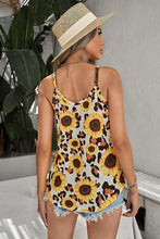 Load image into Gallery viewer, Printed Surplice Spaghetti Strap Cami
