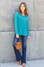 Load image into Gallery viewer, Basic Bae Full Size V-Neck Long Sleeve Top
