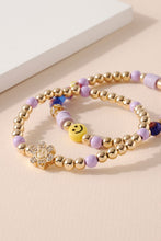Load image into Gallery viewer, Smile Flower Bracelet Set
