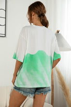 Load image into Gallery viewer, Tie-Dye Round Neck Tee Shirt
