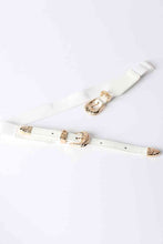 Load image into Gallery viewer, Double Buckle PU Leather Belt
