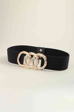 Load image into Gallery viewer, Zinc Alloy Buckle Elastic Wide Belt
