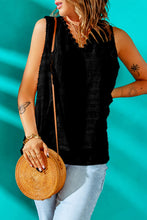 Load image into Gallery viewer, Scalloped Lace Trim V-Neck Tank
