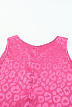 Load image into Gallery viewer, Sweet Days Leopard Round Neck Tank
