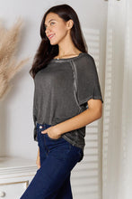 Load image into Gallery viewer, Zenana Full Size Round Neck Raglan Sleeve T-Shirt
