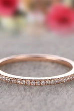 Load image into Gallery viewer, Heartbeat Rhythm 18K Gold Plated Moissanite Ring
