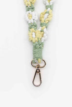 Load image into Gallery viewer, Assorted 4-Piece Macrame Flower Keychain
