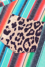 Load image into Gallery viewer, Rainbow Stripe Pocket Patch Tank
