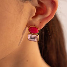 Load image into Gallery viewer, Geometric Stainless Steel Earrings
