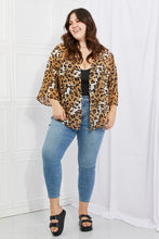 Load image into Gallery viewer, Melody Wild Muse Full Size Animal Print Kimono in Camel
