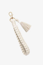 Load image into Gallery viewer, Wristlet Keychain with Tassel
