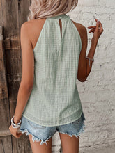 Load image into Gallery viewer, Halter Neck Dot Detail Top
