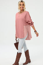 Load image into Gallery viewer, Curved Hem Dolman Sleeve Top
