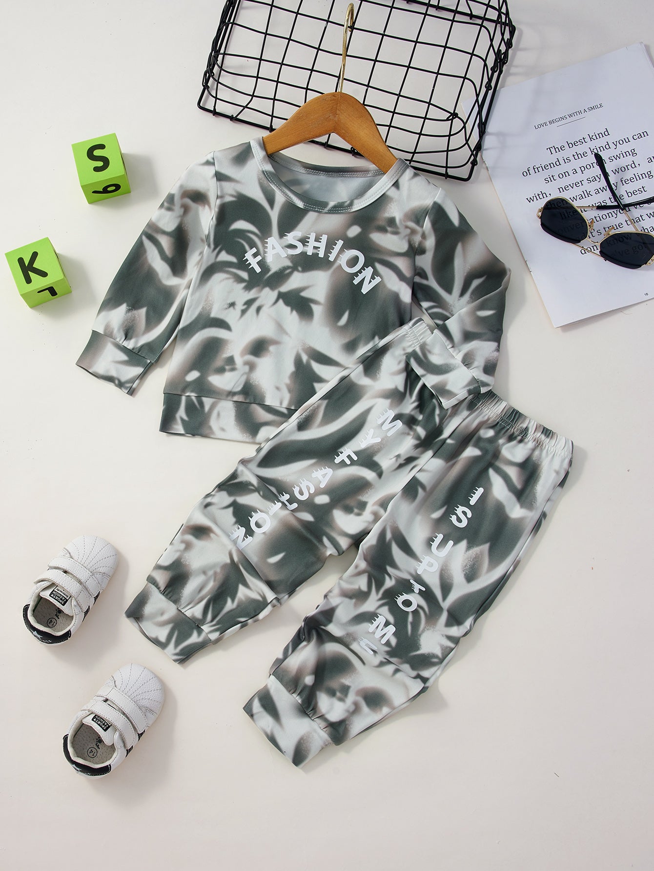 Baby Tie-Dye T-Shirt and Pants Set