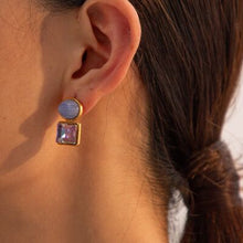 Load image into Gallery viewer, Geometric Stainless Steel Earrings
