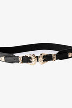 Load image into Gallery viewer, Double Buckle PU Leather Belt
